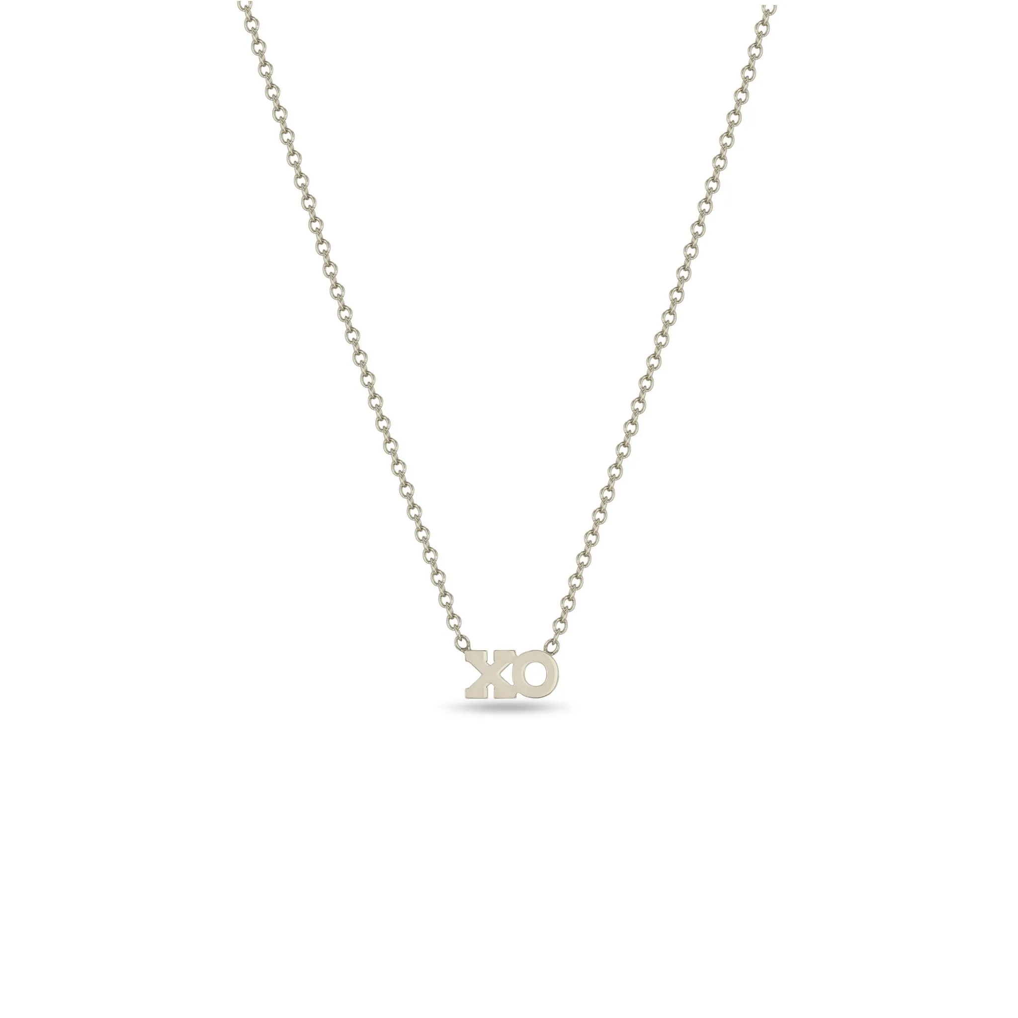 14k Itty Bitty XO Necklace