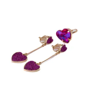 For My Favorite Clip On Earrings and Ring Set