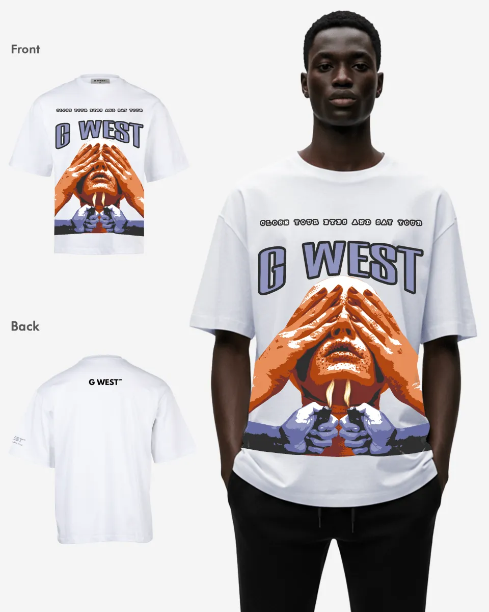 G WestCandlelit Secret Oversized Tee GWROJMT32