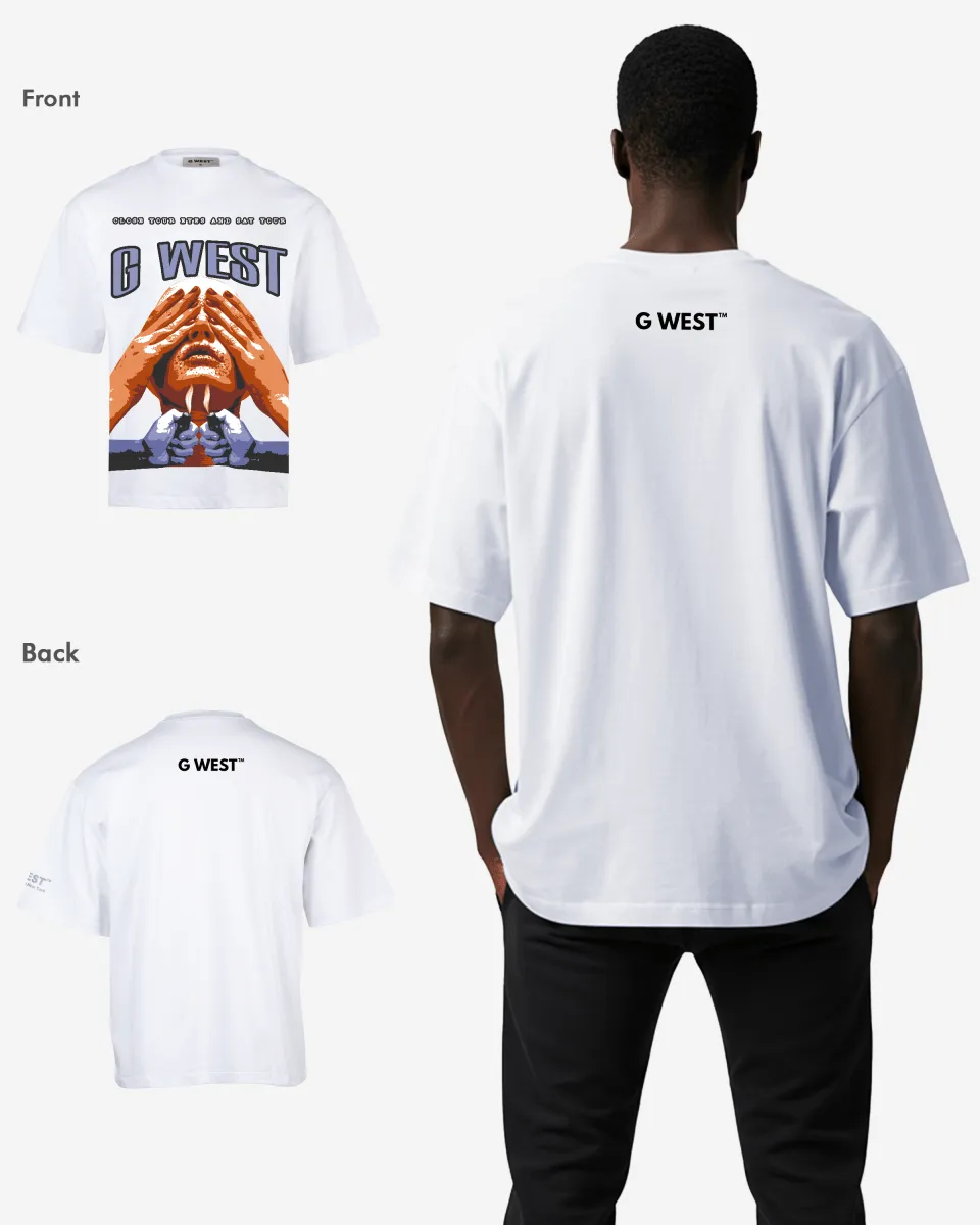 G WestCandlelit Secret Oversized Tee GWROJMT32