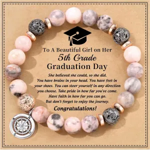 Graduation Gifts for Her Girls 5th 6th 8th Middle School Class of 2024 Graduation Bracelet High School Graduation Gifts for Her Daughter Granddaughter Niece Sister