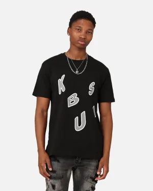 Ksubi Letters Kash T-Shirt Black