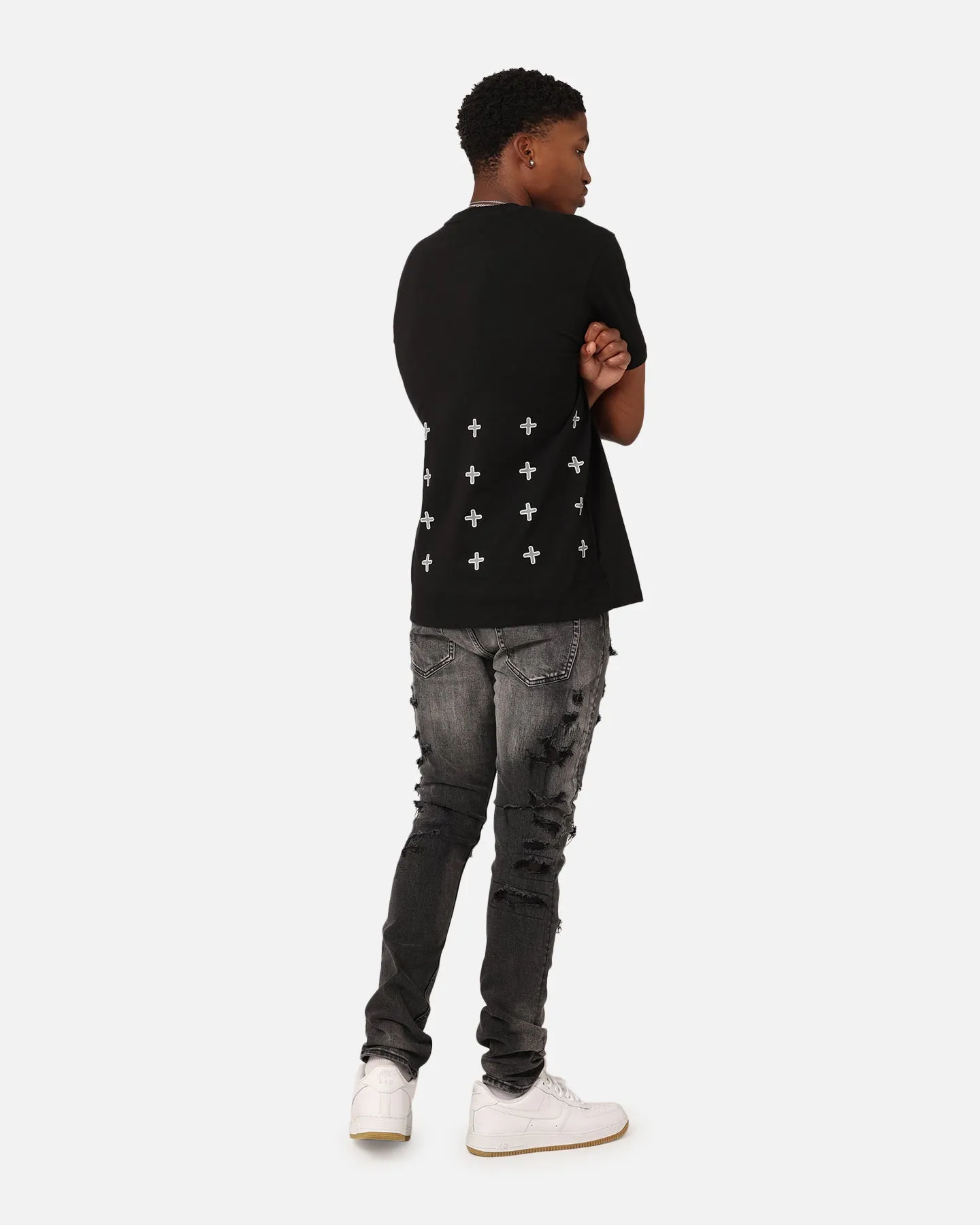 Ksubi Letters Kash T-Shirt Black