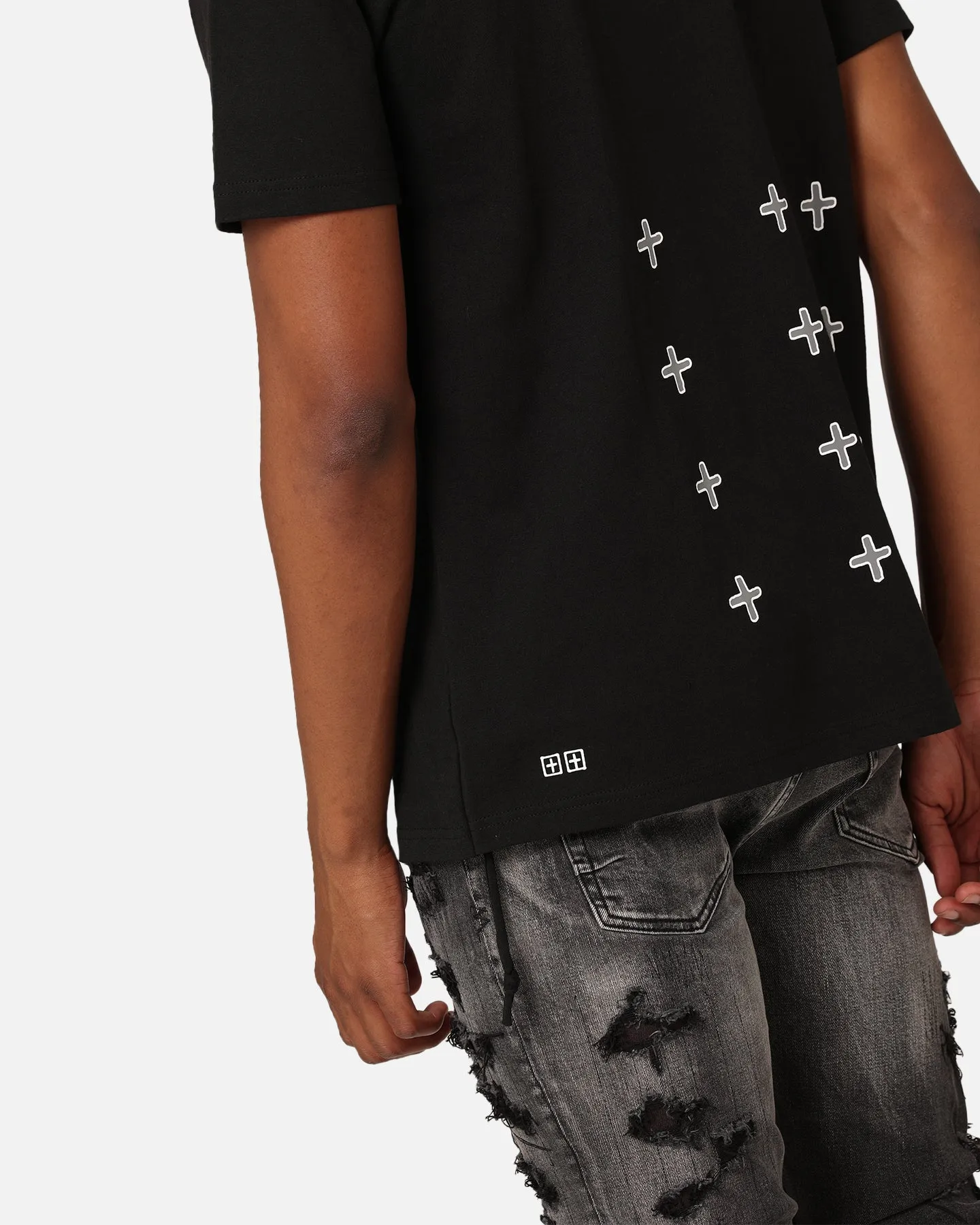 Ksubi Letters Kash T-Shirt Black