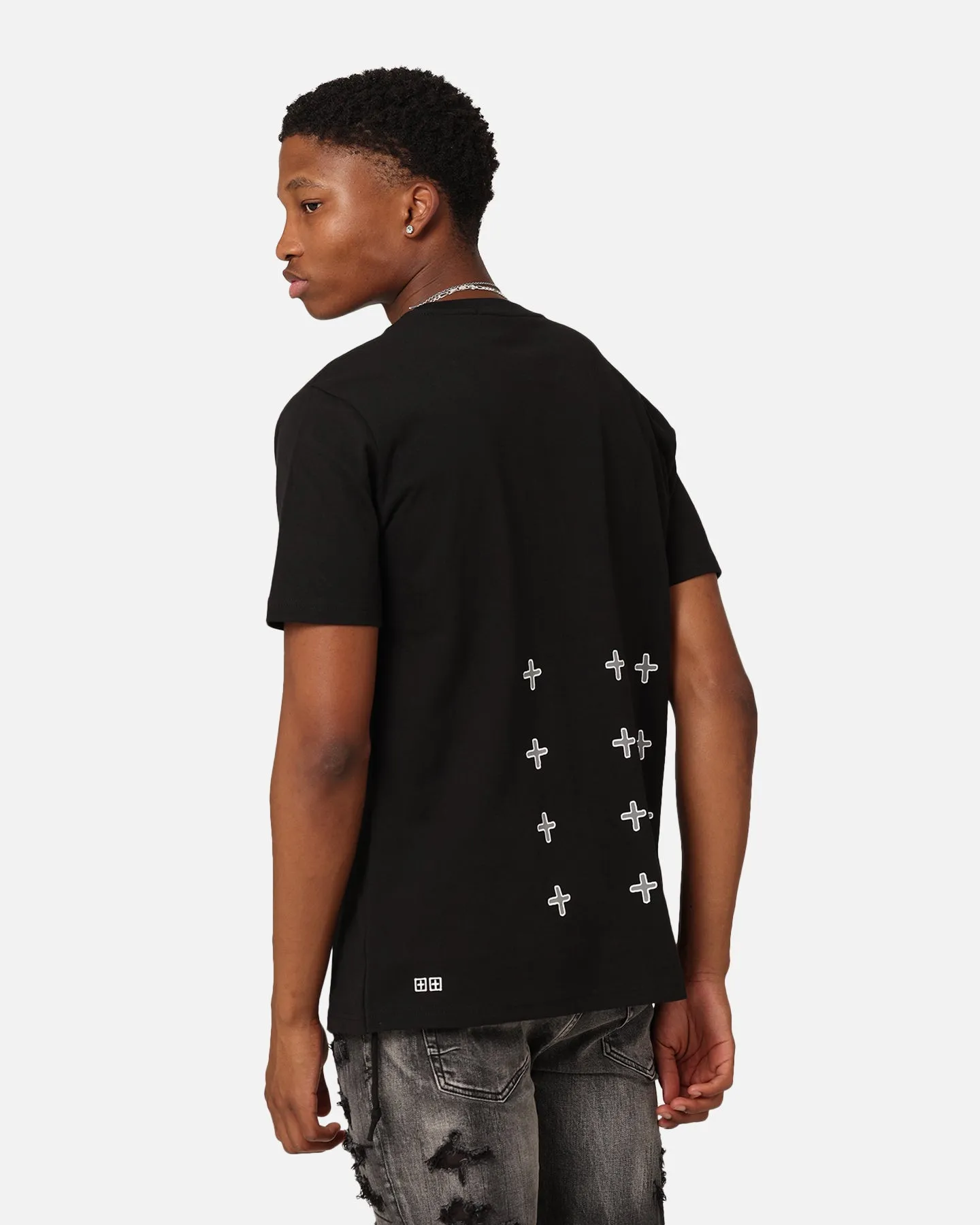 Ksubi Letters Kash T-Shirt Black