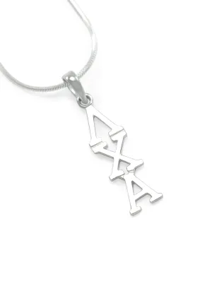 Lambda Chi Alpha Sterling Silver Lavaliere Pendant