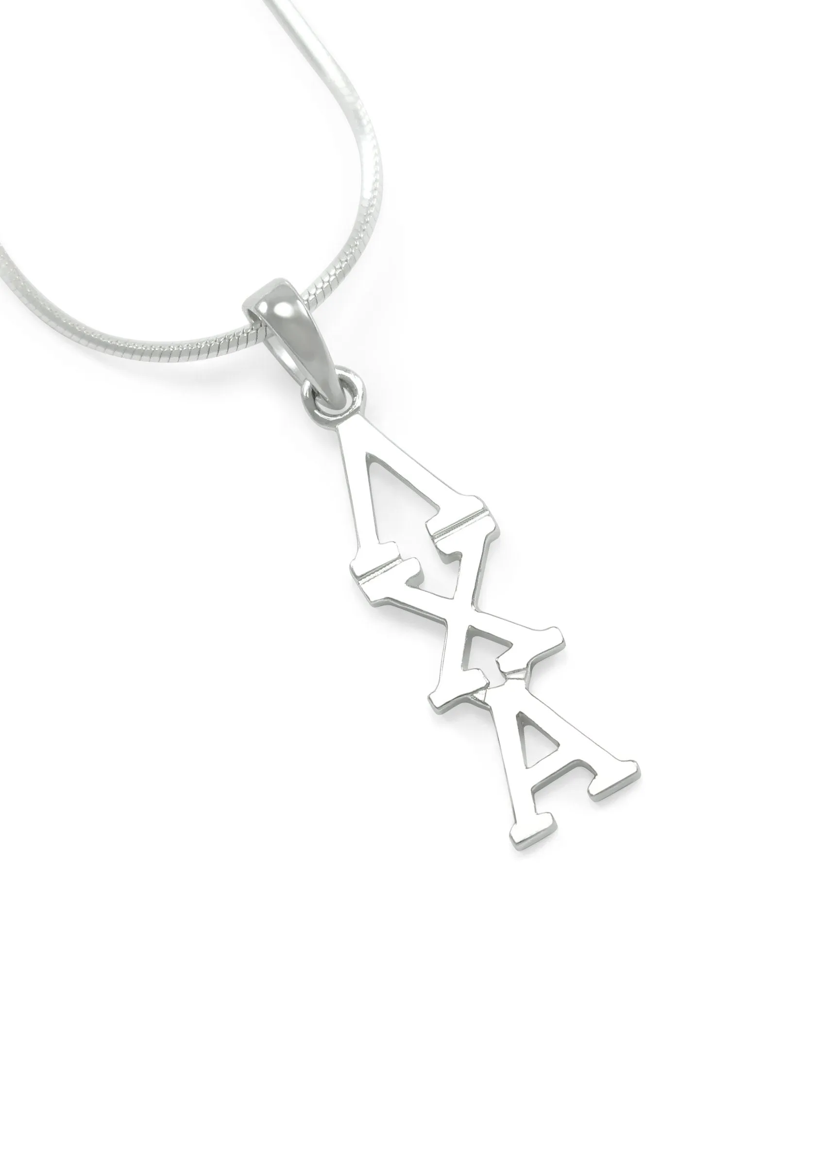 Lambda Chi Alpha Sterling Silver Lavaliere Pendant