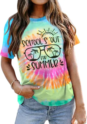 Last Day of School Teacher Shirt: Womens Teacher Life School T-Shirt School Graduation Tee Appreciation Gift