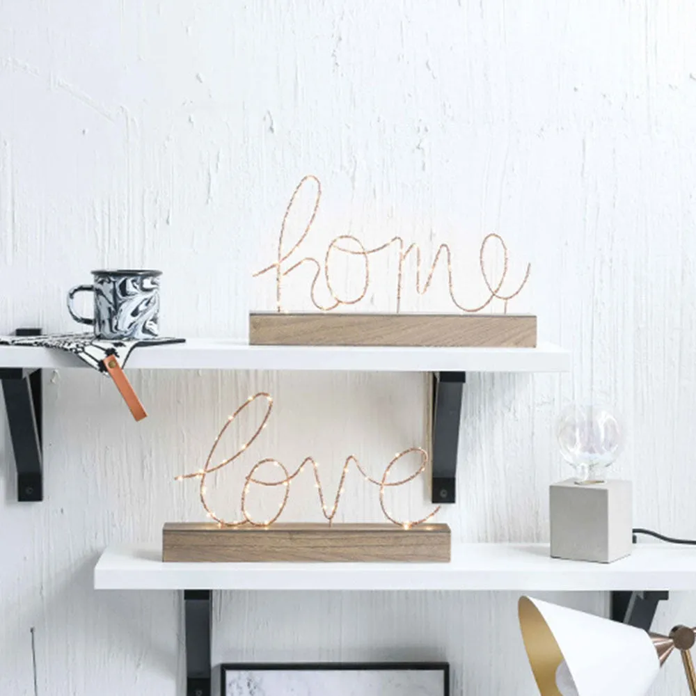 LOVE Letters LED Lamp Light
