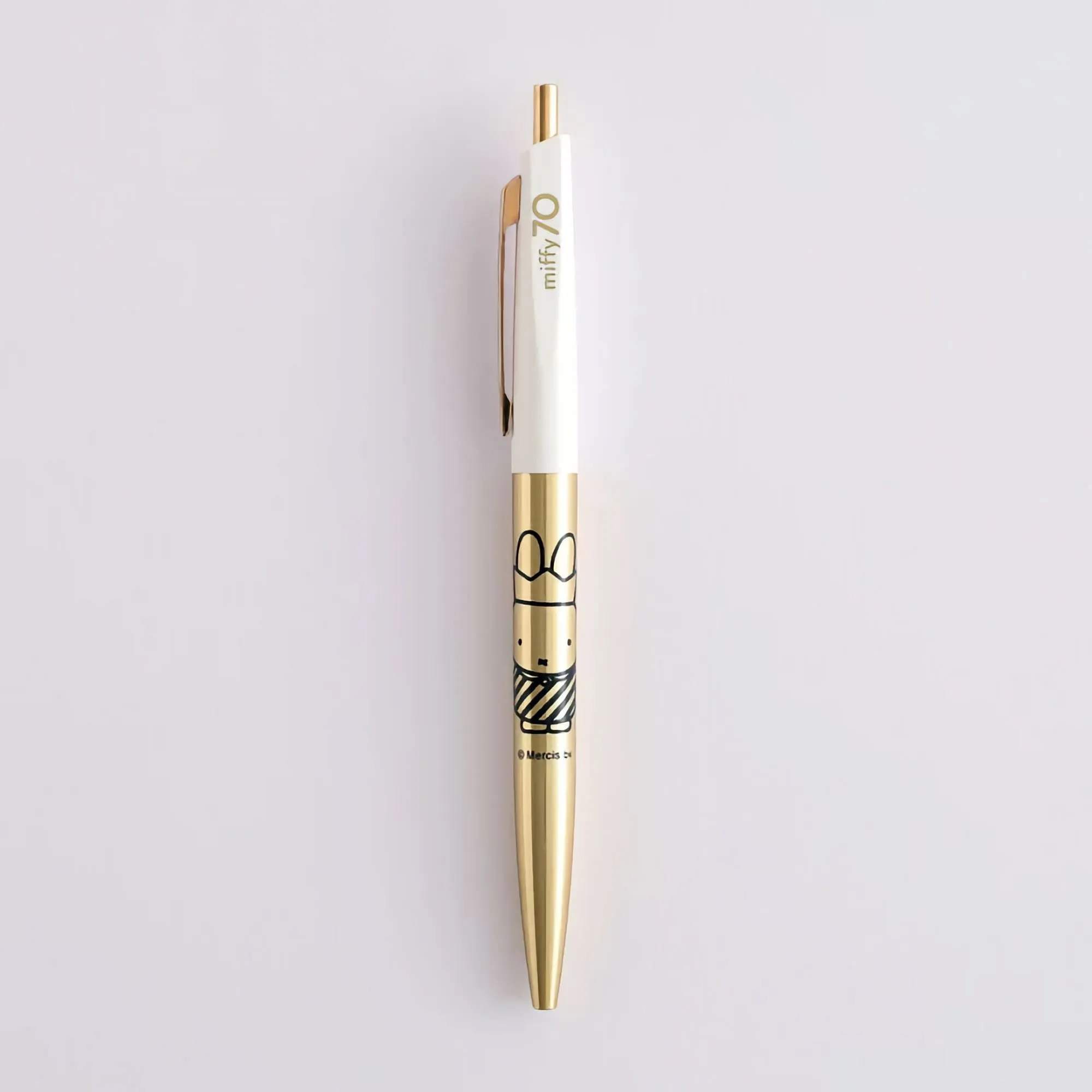 Miffy 70th anniversary brass ballpoint pen