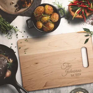 Personalized Charcuterie / Cutting Board