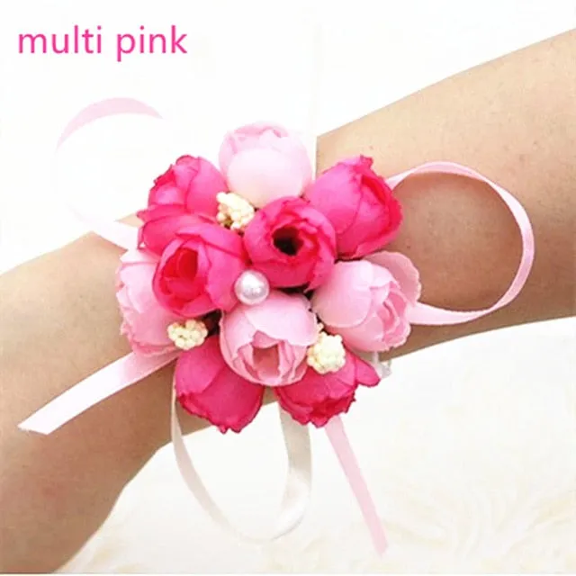 Pink Hand Flowers