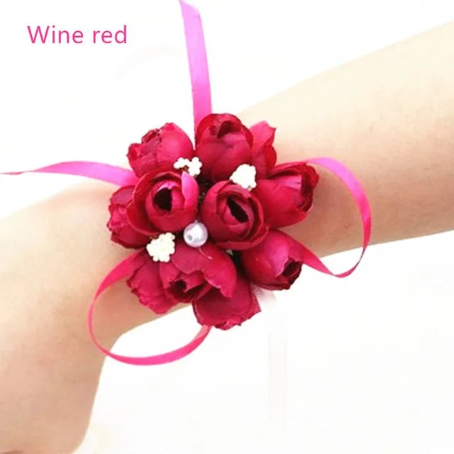 Pink Hand Flowers