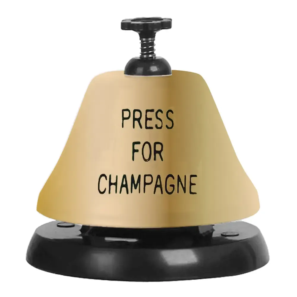 Press for Champagne Bell  Because Bubbles Should Be On-Demand