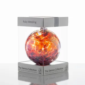 Ruby Wedding Anniversary Gift Friendship Ball