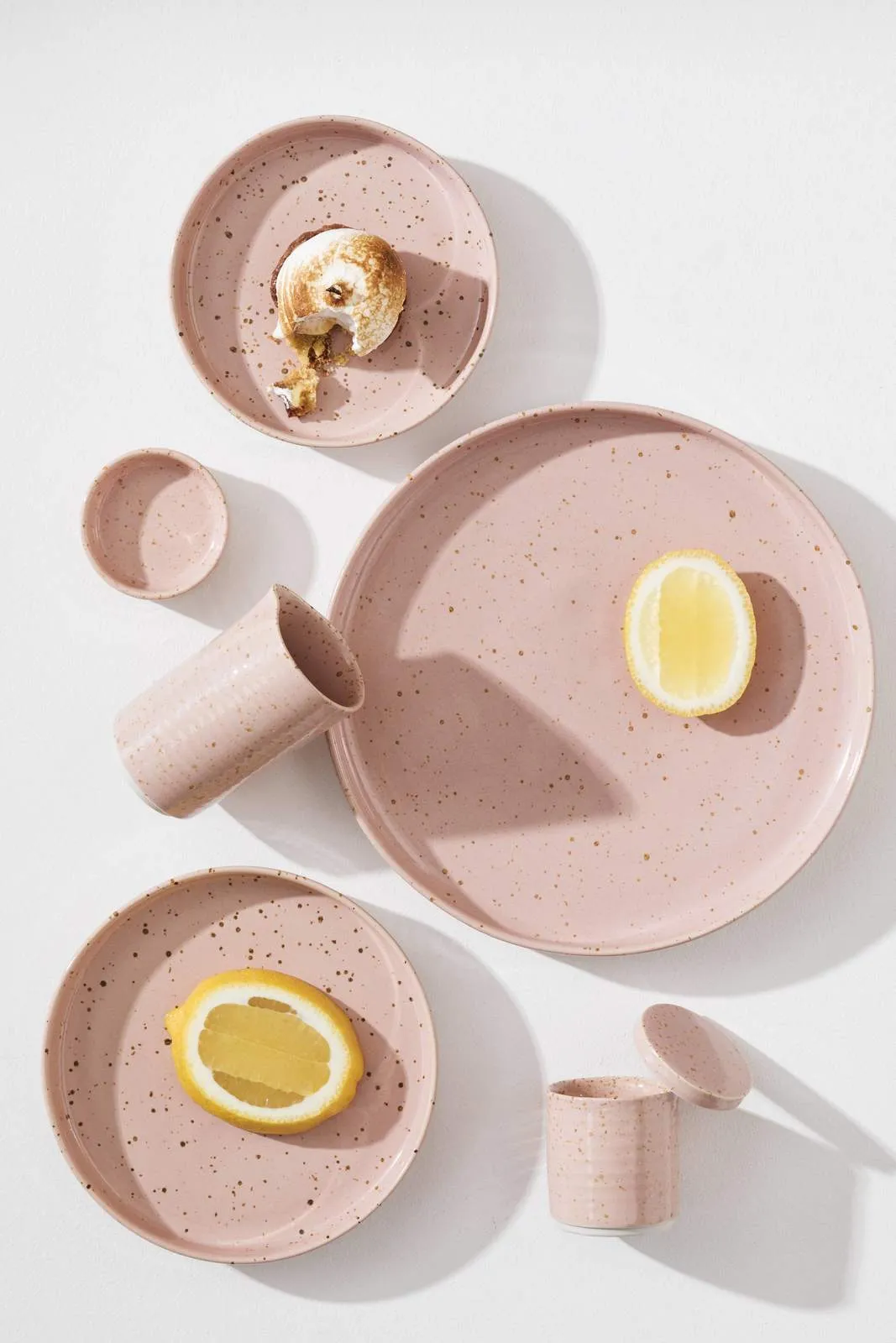 Speckle Canister - Pink