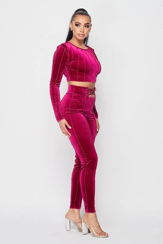 Stretch Velvet sets