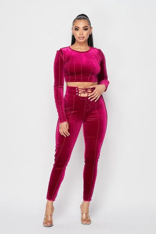 Stretch Velvet sets