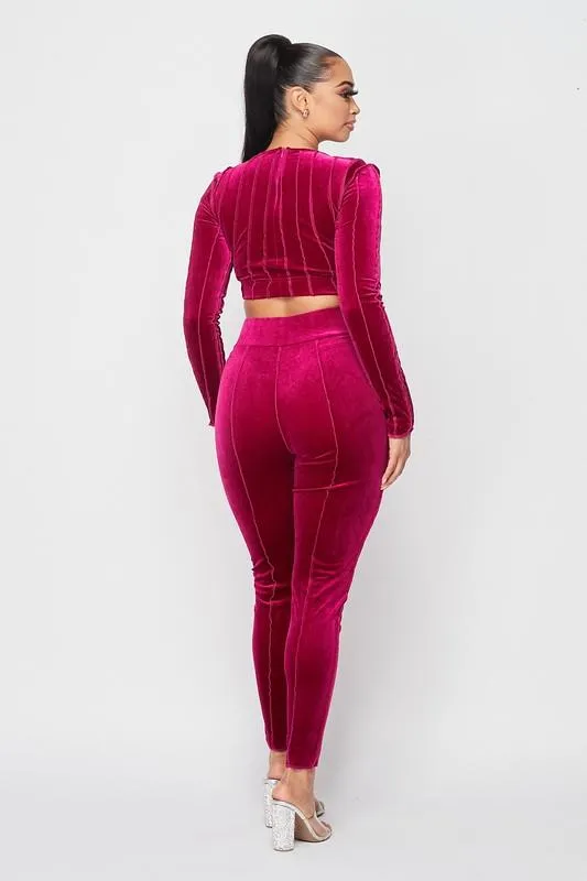 Stretch Velvet sets