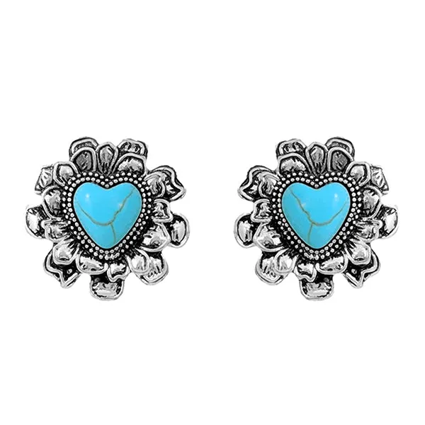 The Heartful Fashion Stud Earrings