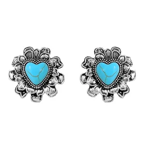 The Heartful Fashion Stud Earrings