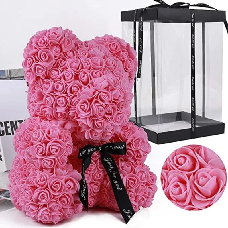 The Luxury Rose Bear Wedding Anniversary Gifts