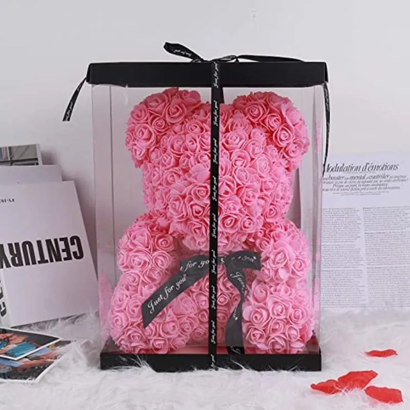 The Luxury Rose Bear Wedding Anniversary Gifts
