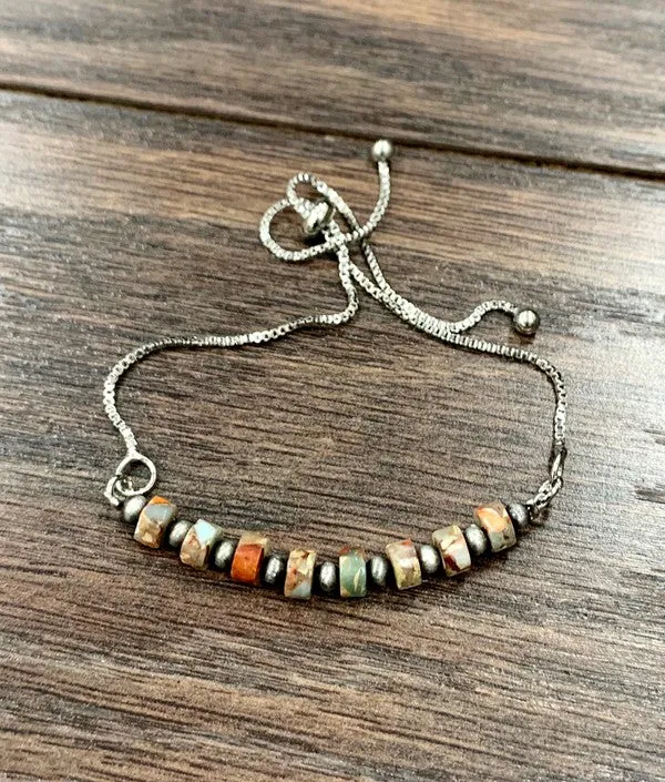 The Turquoise Natural Gemstone Bracelet
